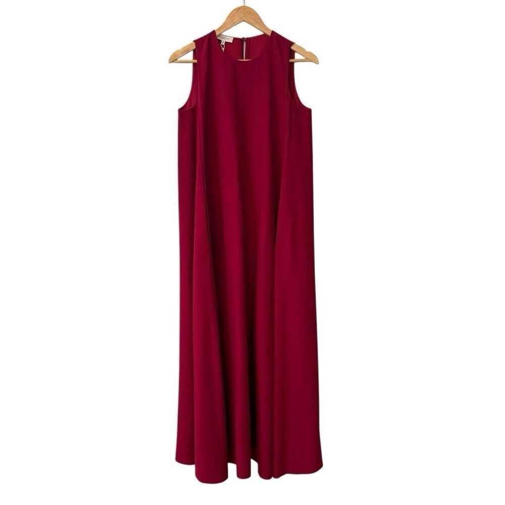 Lafayette 148 New York Maxi Dress Size Small Sleeveless Long Hibiscus NWT